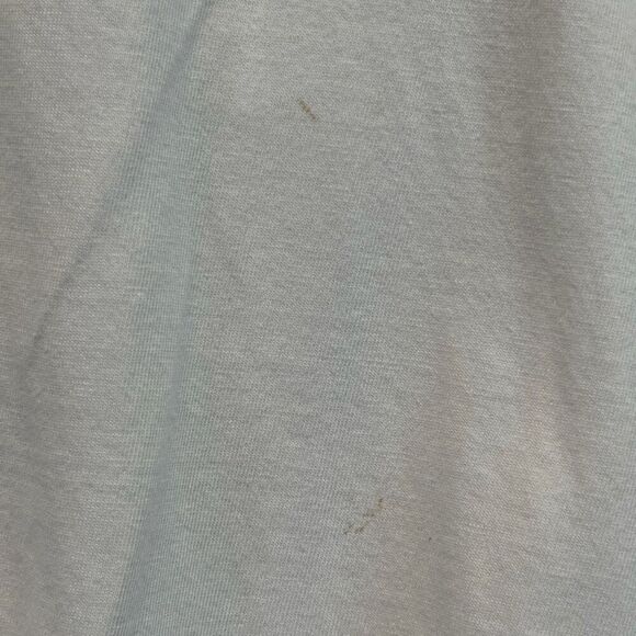 Vintage ELLESSE T-Shirt Men's Large White Big Logo Trashed Moa Ringer Graphic - Picture 15 of 16